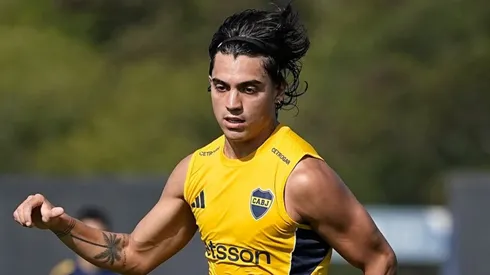 Zeballos, con la mira en el Superclásico ante River.