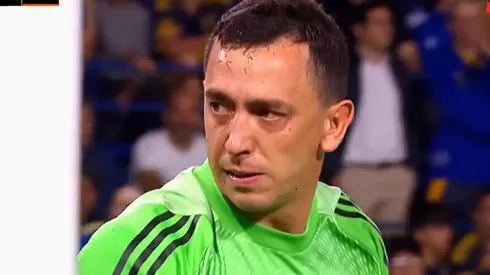 La contundente frase de Marchesín en el instante de su lesión.