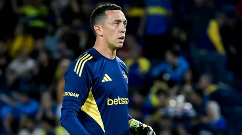 La postura de Boca con el arco ante la lesión de Marchesín.