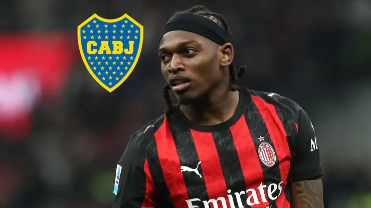 Rafael Leao podría perjudicar a Boca en el próximo mercado.
