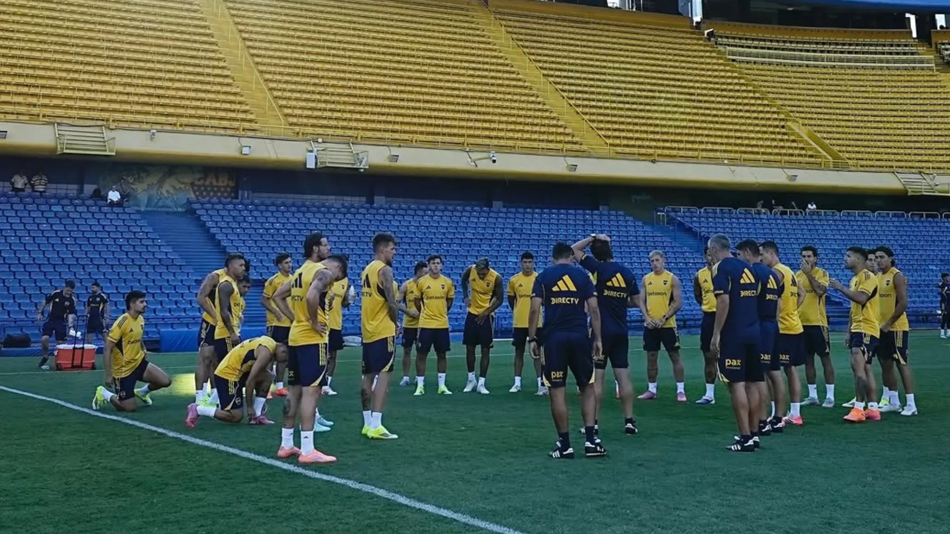 El plantel hará doble concentración para el Superclásico. (Boca Oficial)