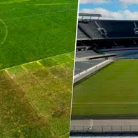 Un desastre: así está el campo de juego del Monumental, a dos días del Boca-River