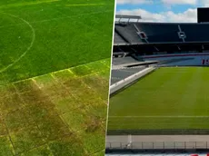 Un desastre: así está el campo de juego del Monumental, a dos días del Boca-River