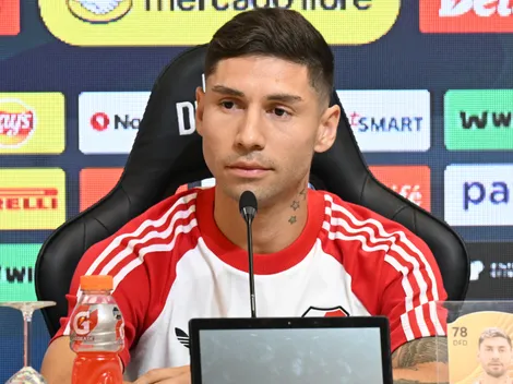 Gonzalo Montiel salió al cruce antes del Boca-River: “Hay que tener más respeto”