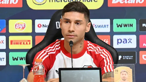 Montiel habló en la previa del Superclásico.