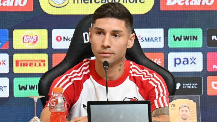 Montiel habló en la previa del Superclásico.