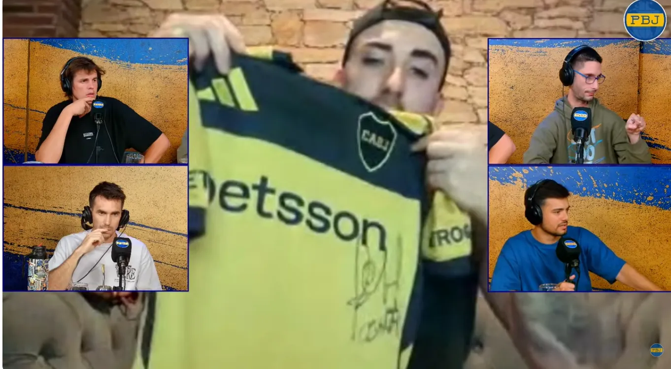 El hincha que le tiró una camiseta a Úbeda estuvo en Planeta Bostero.