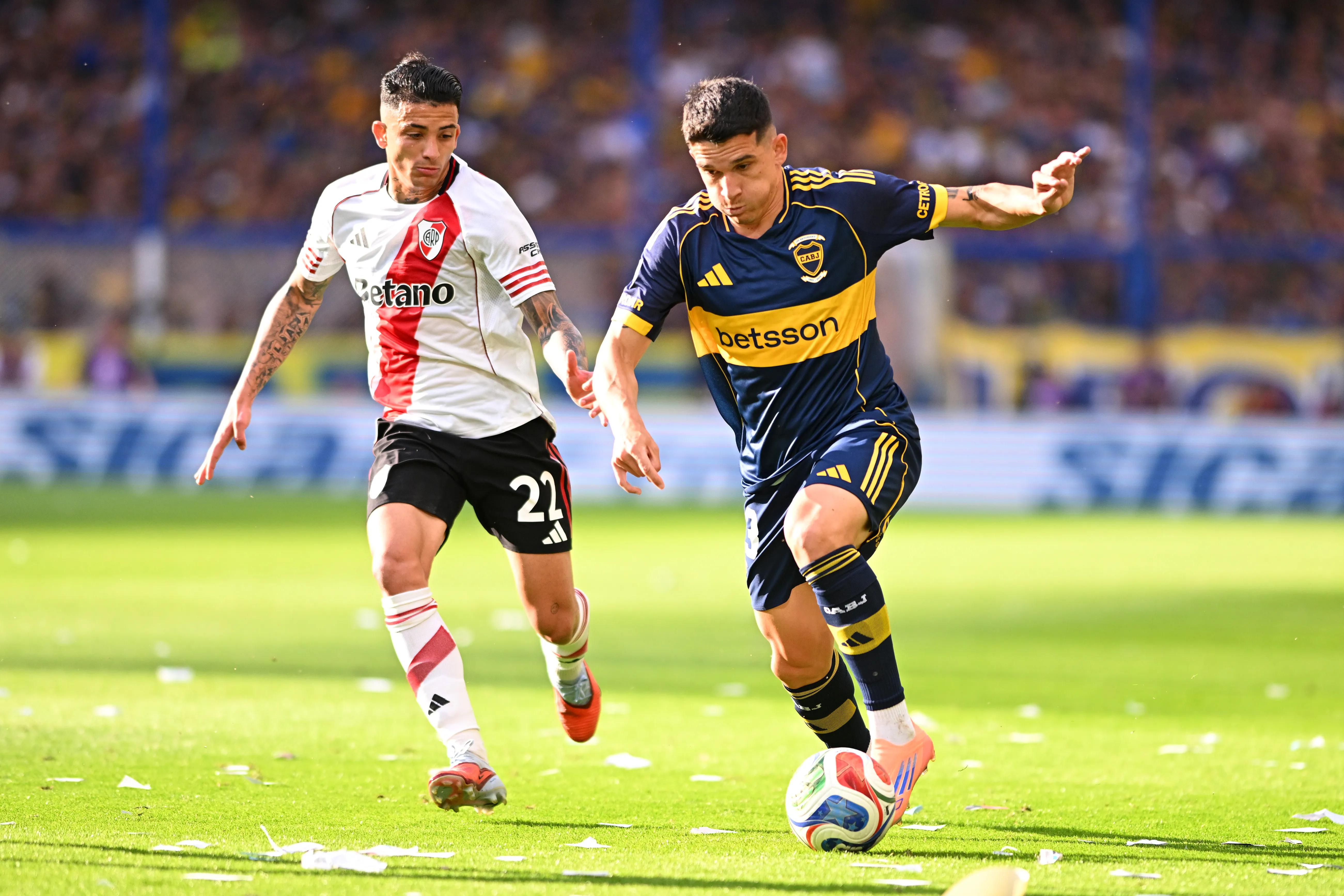 Se viene otro Boca-River. (Getty)