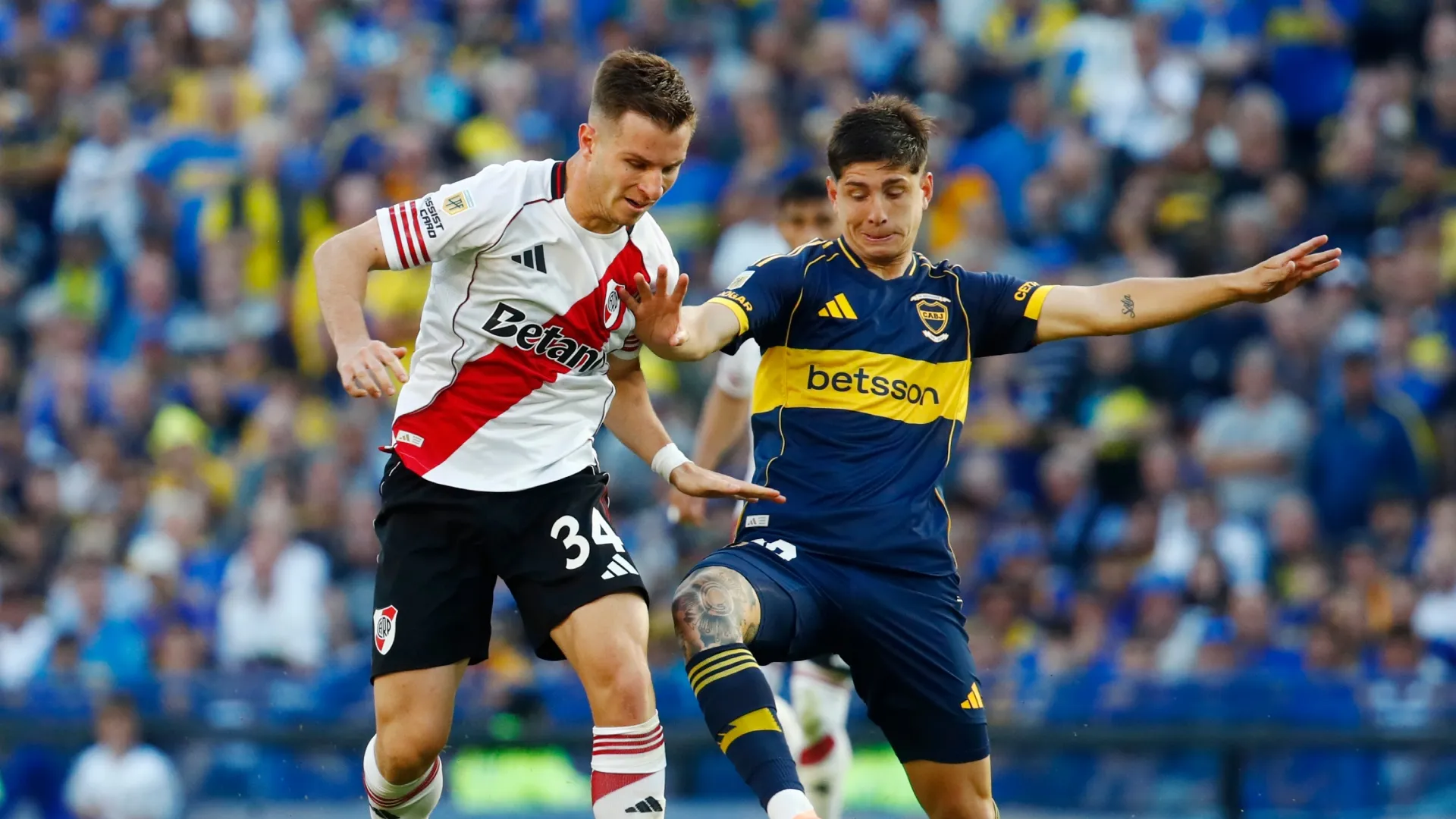 Boca ganó en el Monumental.