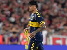 El gesto de Bareiro en el Monumental tras el gol de Paredes: "Genio"