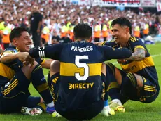 Paredes reveló quién es el cuarto integrante del truco con Merentiel y Bareiro y por qué no festeja con ellos