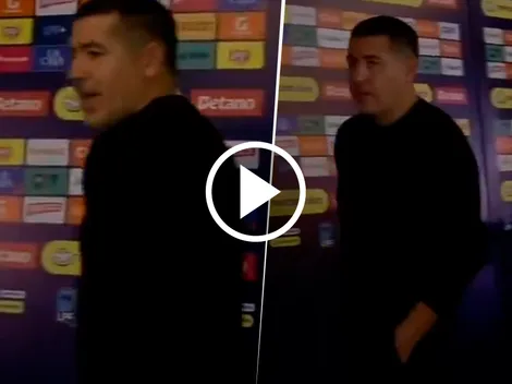 Riquelme chicaneó a River mientras se iba del Monumental: "Ganamos dos..."