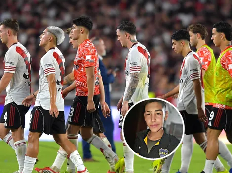 Era de Boca: las fotos del titular de River de niño que se hicieron virales tras el Superclásico