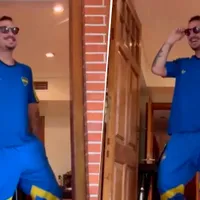 La gastada de Daniel Osvaldo a River, con un detalle muy especial en la puerta de su casa