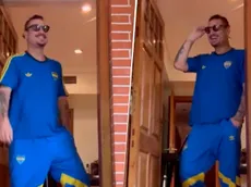 La gastada de Daniel Osvaldo a River, con un detalle muy especial en la puerta de su casa