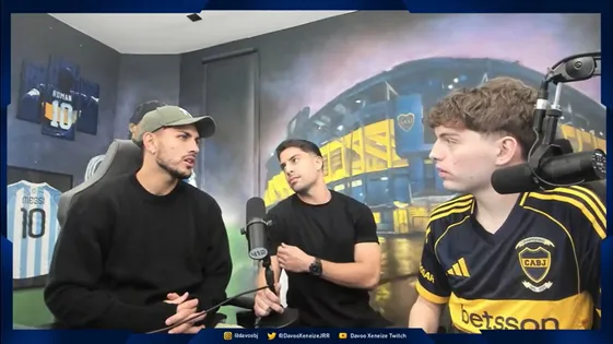 Paredes habló con Davo Xeneize y Gastón Edul tras la victoria de Boca.