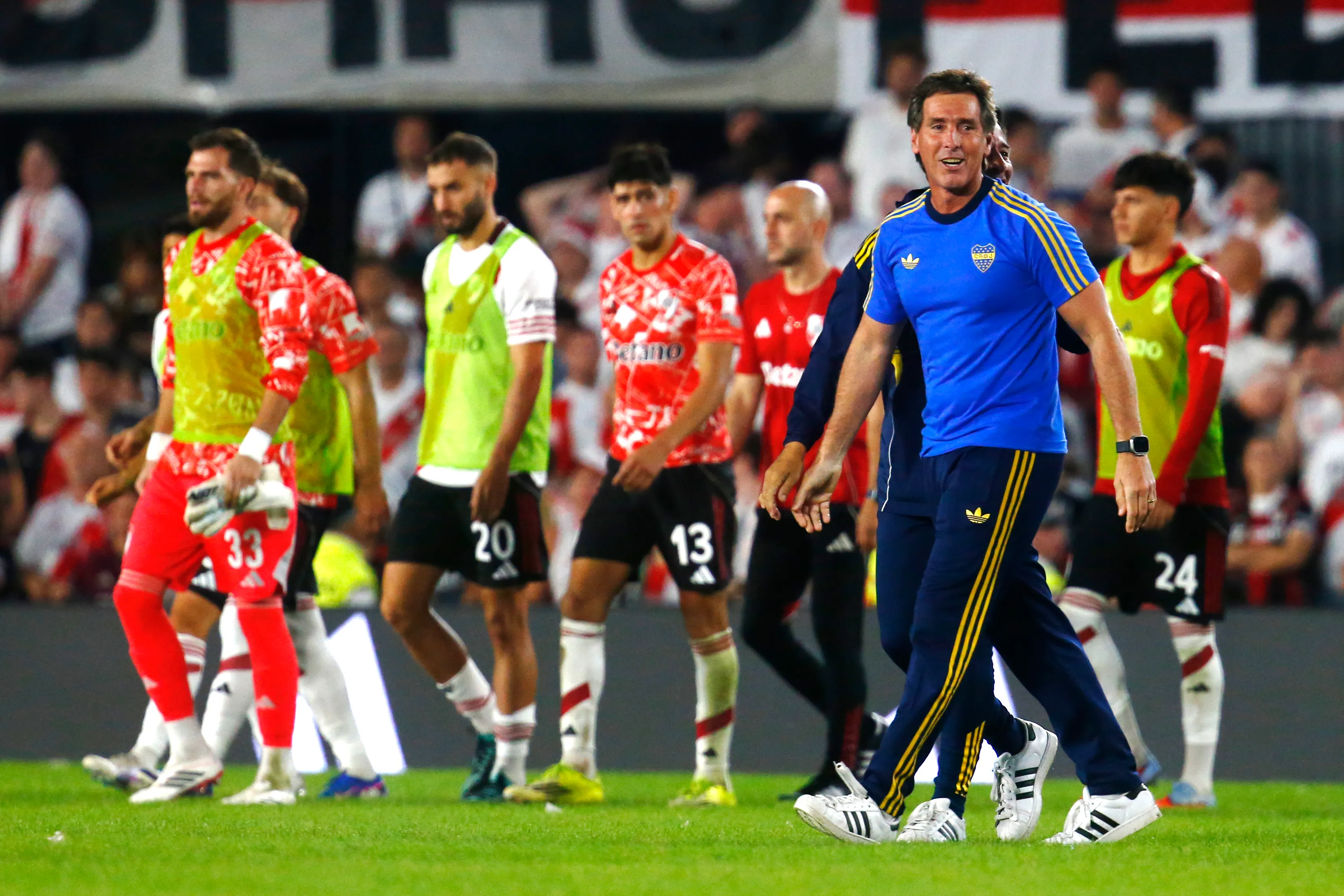 Úbeda habló de la polémica del Boca-River. (Getty)