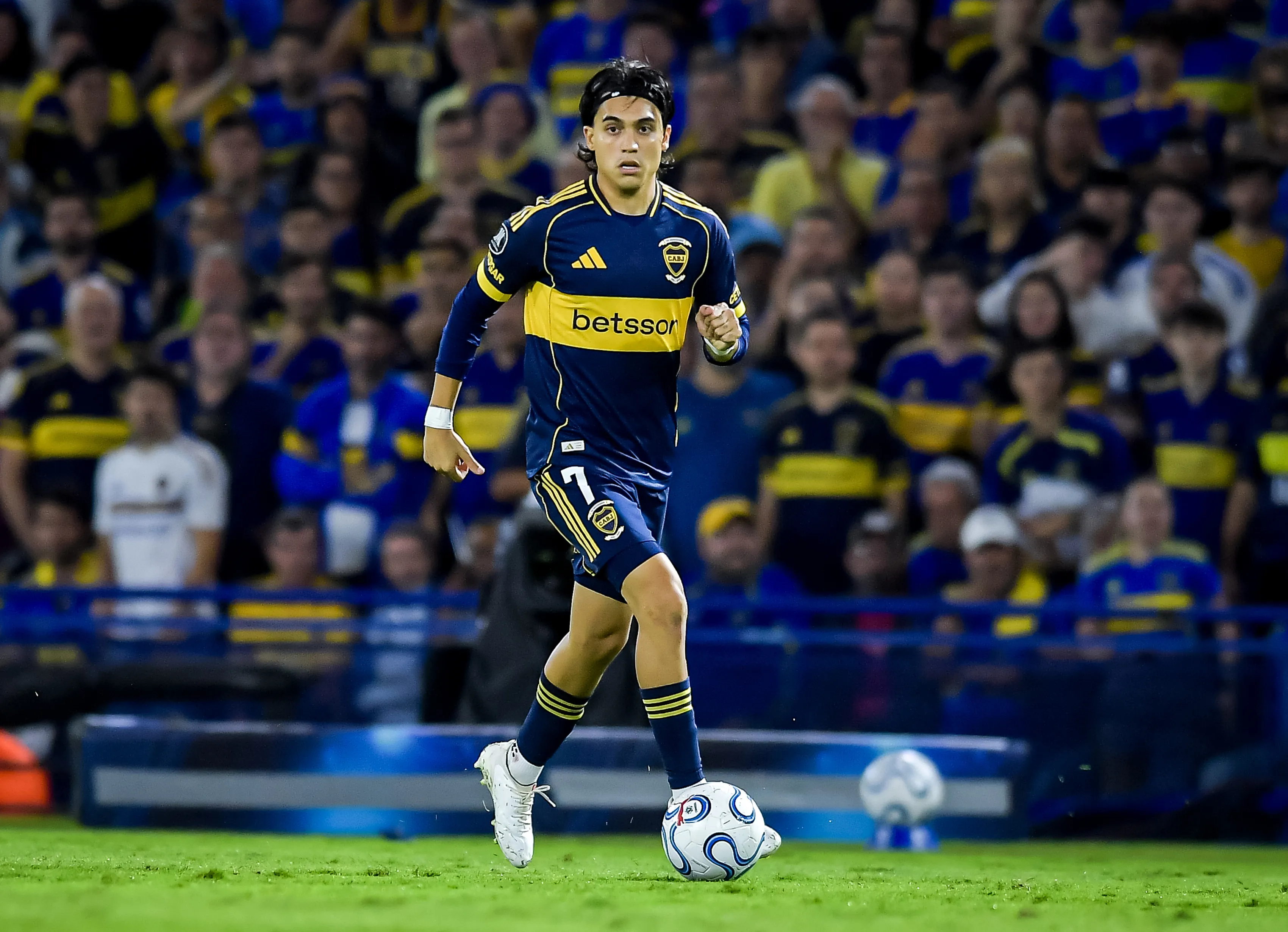 Zeballos, titular en Boca. (Getty)