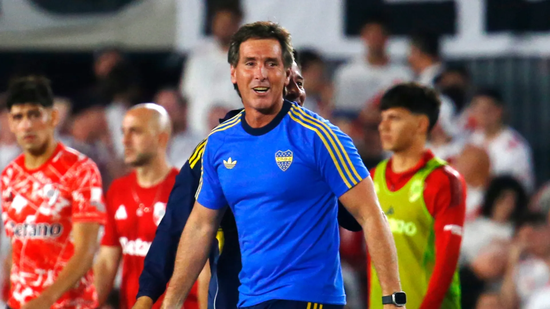 Úbeda habló sobre las comparativas con Scaloni. (Getty Images)