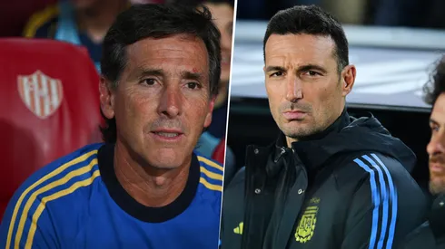 El entrenador de Boca se marcó su postura sobre las comparaciones con Scaloni.