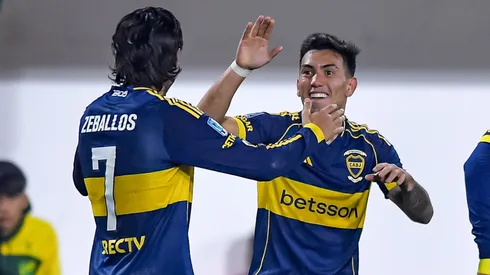 Velasco volvió a marcar con la camiseta de Boca.