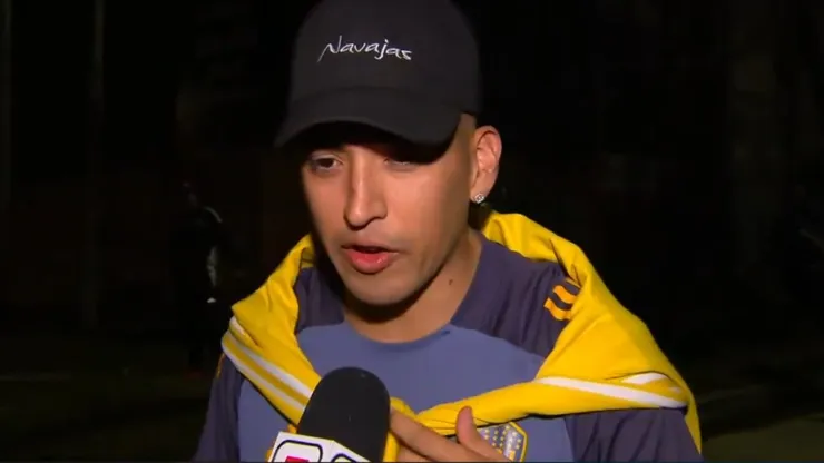 Un hincha fue viral tras la última victoria de Boca.