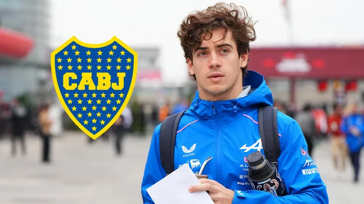 El guiño de Alpine a Boca por Colapinto.