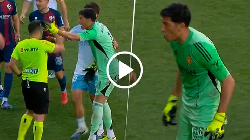 Andrada se enojó y terminó expulsado en España.