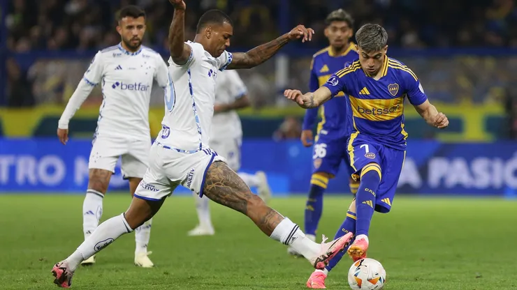El historial entre Boca y Cruzeiro.