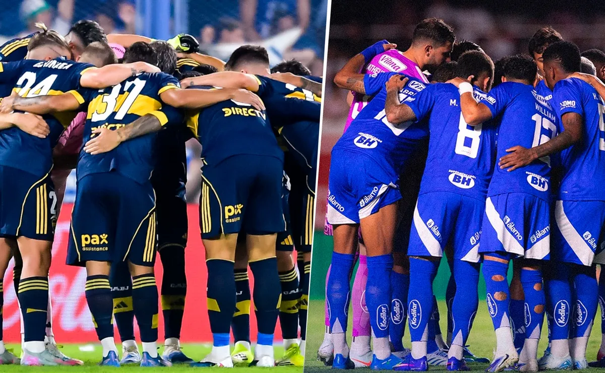 Boca vs. Cruzeiro, por la Copa Libertadores 2026: formaciones, horario y cómo ver online