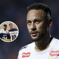 La foto que todos pedían: Neymar posó con la camiseta de Boca