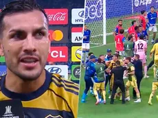 Paredes cuestionó la actitud de los jugadores de Cruzeiro: "No nos gusta eso"