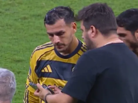 El video que le mostraron a Paredes ni bien terminó el partido y lo indignó