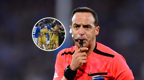 La decisión final de Ostojich en el informe del partido entre Boca y Cruzeiro.