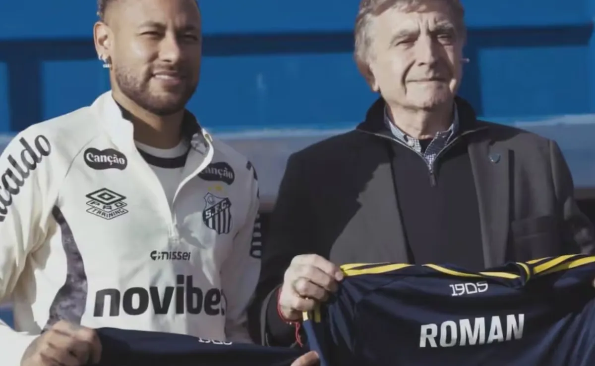 Revelaron cómo reaccionó Neymar cuando le regalaron la camiseta de Boca