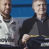 Revelaron cómo reaccionó Neymar cuando le regalaron la camiseta de Boca
