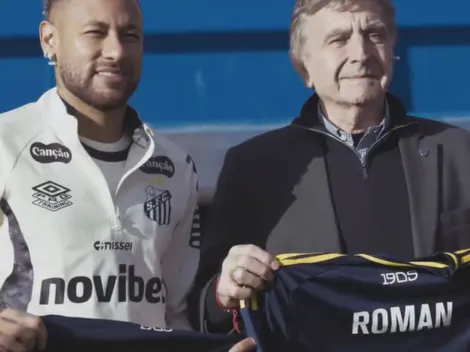 Revelaron cómo reaccionó Neymar cuando le regalaron la camiseta de Boca