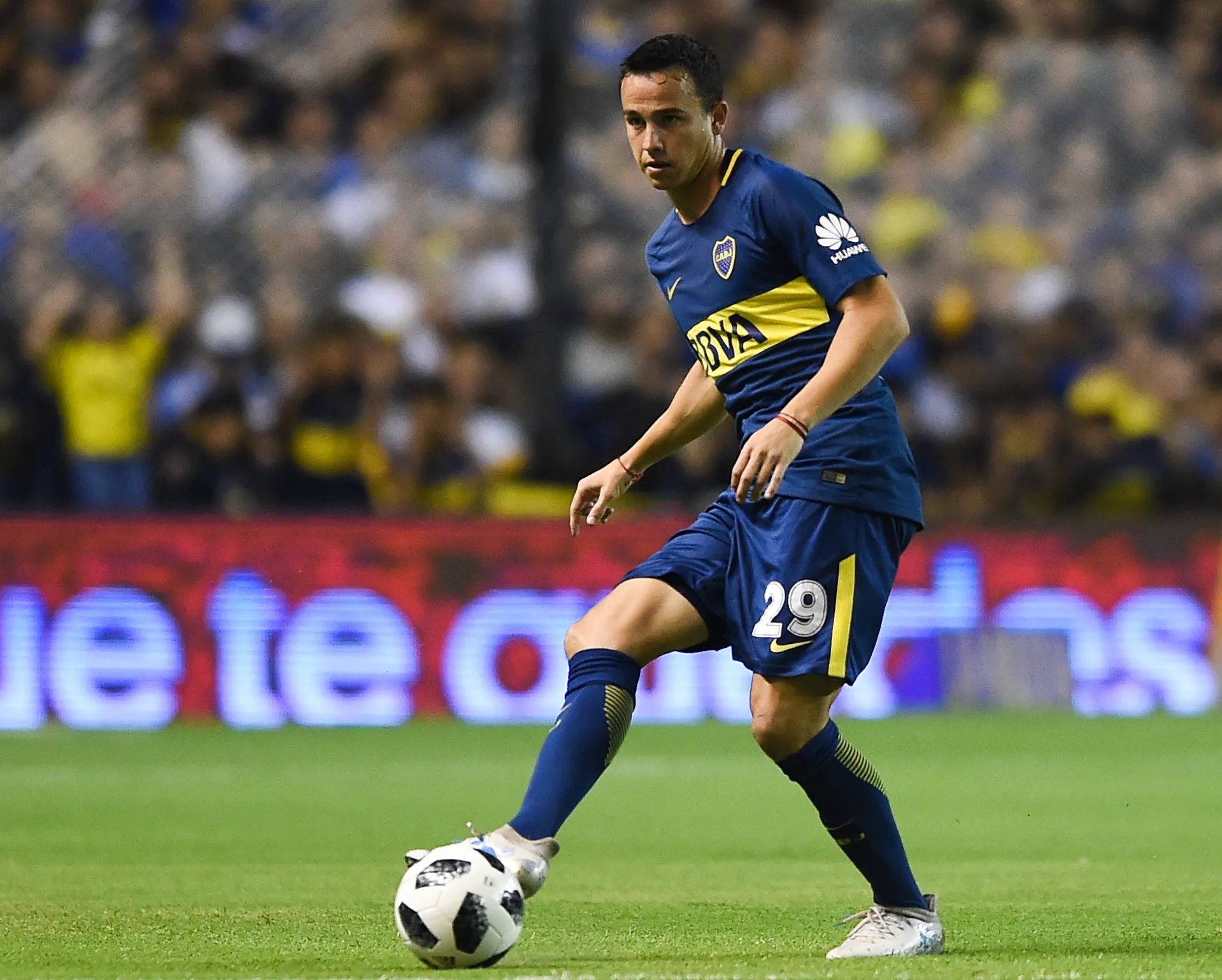 Leonardo Jara, en Boca. (Getty)