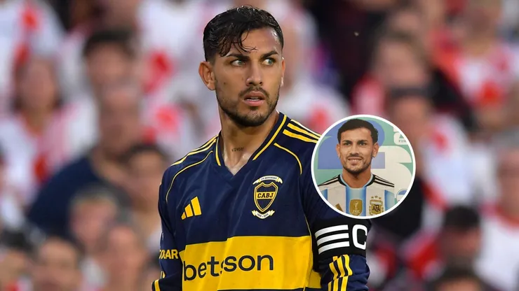 El detalle de Paredes en el álbum del Mundial.