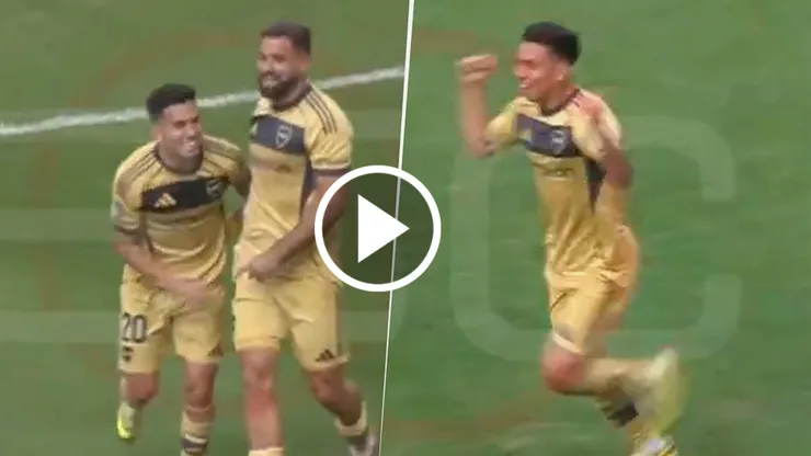 Los goles de Velasco y Giménez ante Central Córdoba.