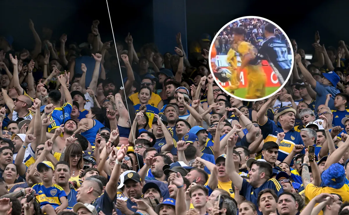 El penal que nadie vio y los hinchas de Boca reclaman: 