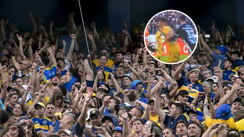 El reclamo de todos los hinchas de Boca por una jugada ignorada por el árbitro.
