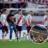 Las gastadas de los hinchas de Boca a River por la derrota: "90 mil personas calladas"
