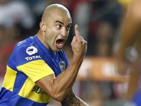 El Tanque Silva eligió su mejor gol en Boca: "No fue tan lindo"