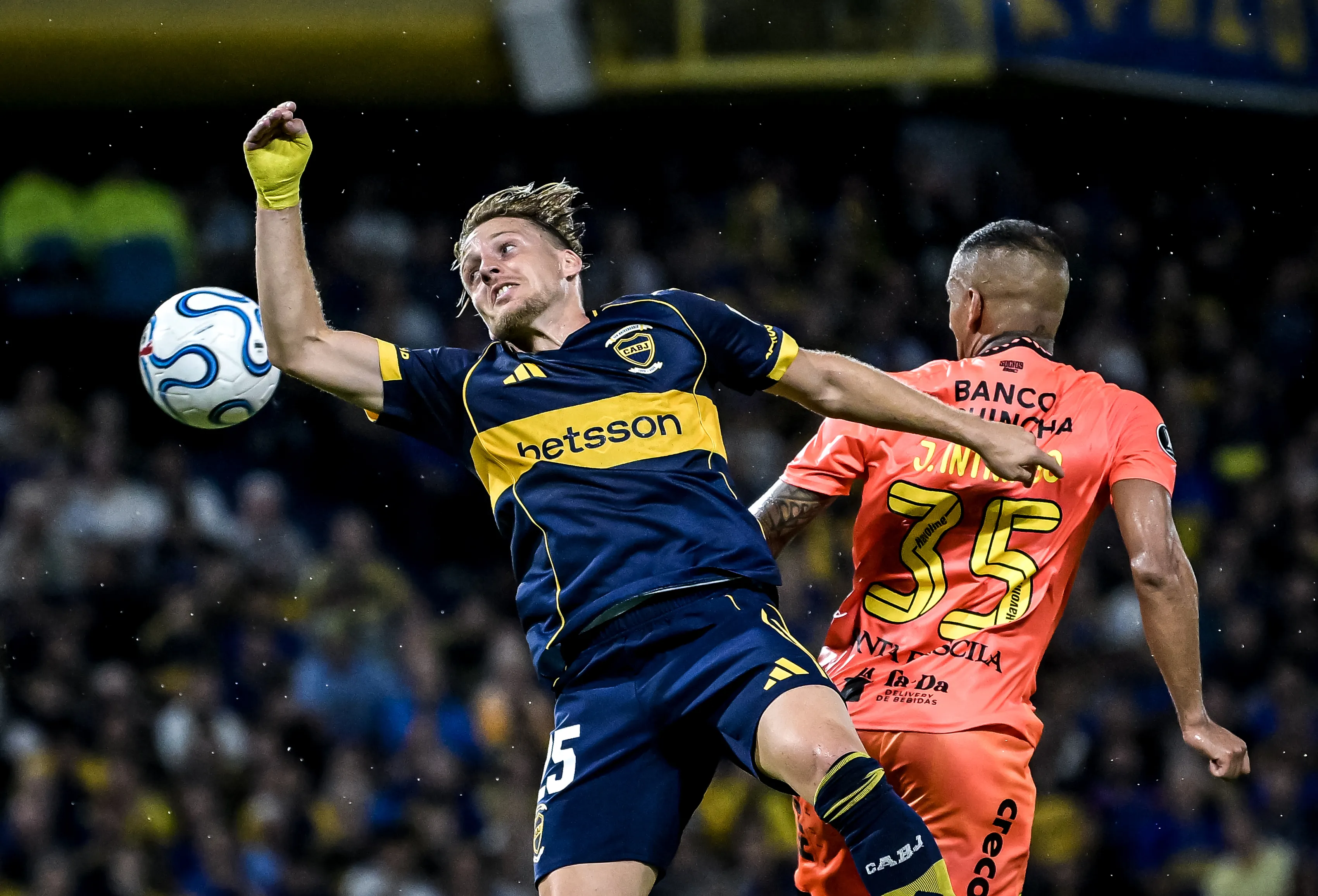 Boca vs. Barcelona de Ecuador. (Getty)
