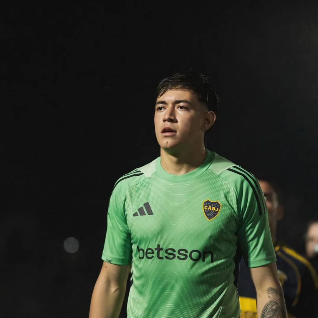 Fernando Rodríguez, tercer arquero de Boca. (Instagram)
