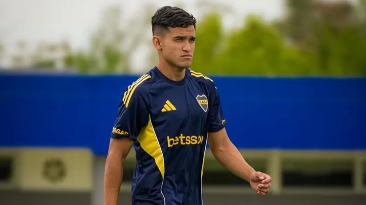 Gorosito todavía no juega con continuidad en Boca.