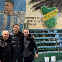 Leandro Paredes tuvo un gesto de crack con el hombre que lo descubrió en su primer club de barrio
