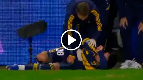 Bareiro se lesionó y Boca pierde una pieza clave.