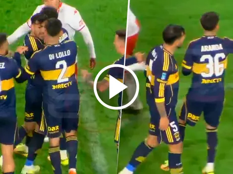 La bronca de Paredes con los jugadores de Independiente: hasta se enojó con un compañero